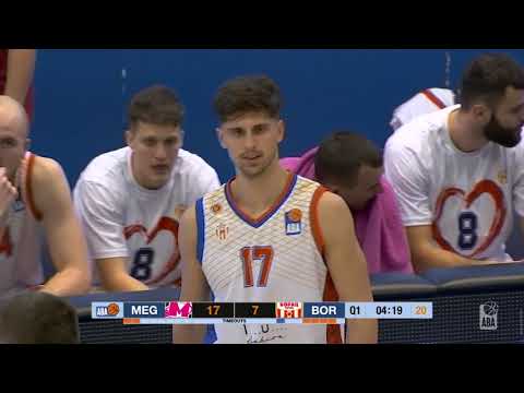 ABA Liga 2020/21, Round 19 match: Mega Soccerbet - Borac (28.2.2021)