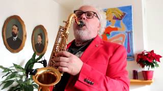 🎷Christmas song Let it snow (The Beegie Adair Trio) - Dan Pazdírek on C Melody Saxophone🎷