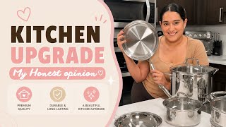 Cuisinart 11-Piece Stainless Steel Cookware Set | Unboxing & First Impressions