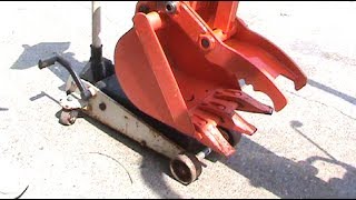 Kubota Thumb Installation Kubota Thumb Installation