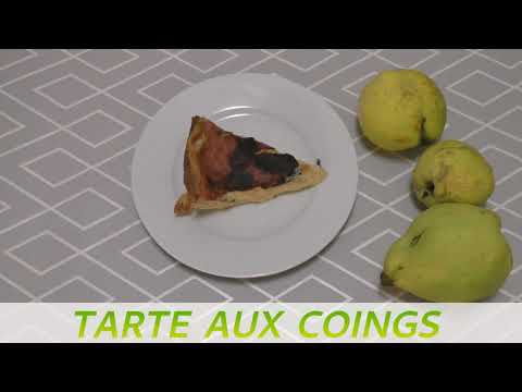 La tarte aux coings, c'est de saison!