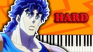 JOJO'S BIZARRE ADVENTURE OP 1 (JOJO SONO CHINO SADAME) - Piano Tutorial