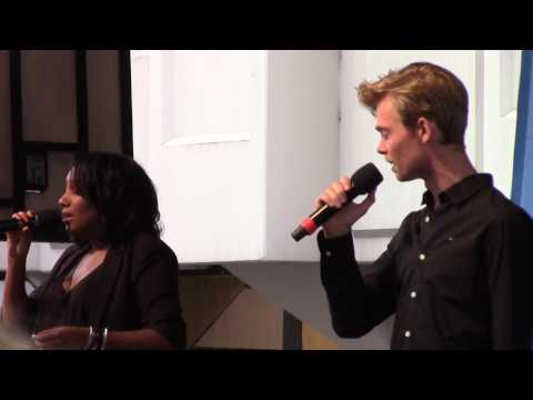 Ana Milva Gomes und Oedo Kuipers "Wenn ich tanzen will" 1.Auftritt