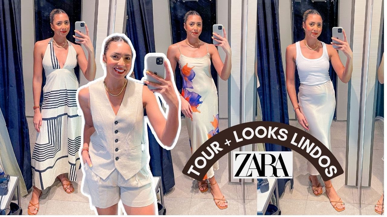 TOUR E PROVADOR DE LOOKS LINDOS NA ZARA NO SHOPPING DA BARRA DA TIJUCA
