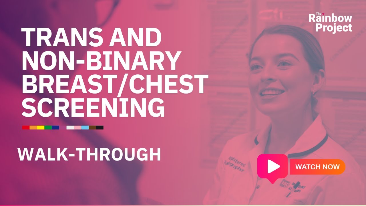 Trans and Non-Binary Breast/Chest Screening Walk-through