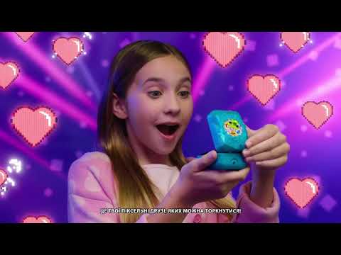 Інтерактивна іграшка з цифровими героями Bitzee - Мої піксельні улюбленці фіолетовий (6067790)