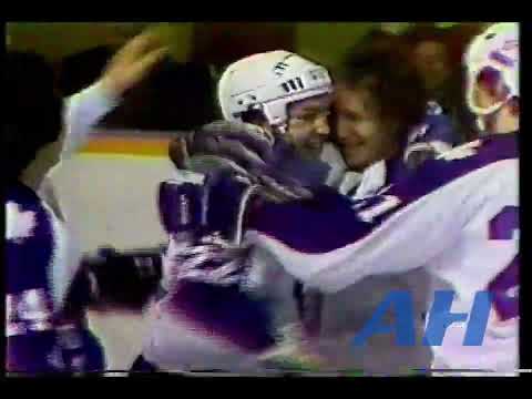 NHL Jan. 7, 1978 Dave Williams goal Toronto Maple Lefas Vancouver Canucks