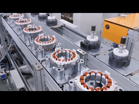 Fully Automatic BLDC Motor Assembly Line- Motor manufacturing process
