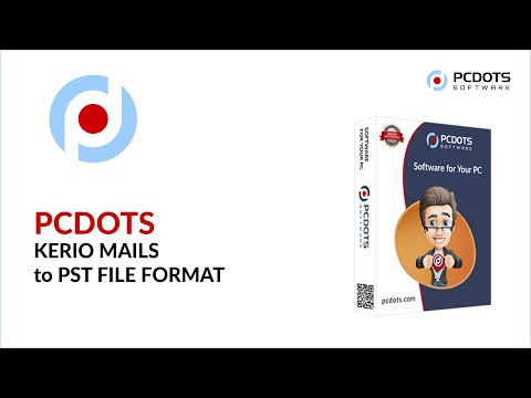 PCDOTS Kerio Converter video tutorial, click to play
