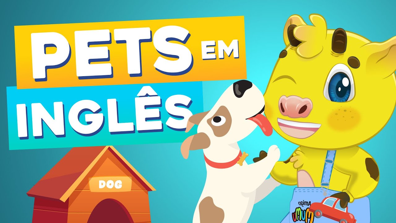 Animais em Inglês | Pets in English | Aula de Inglês Amigo Mumu