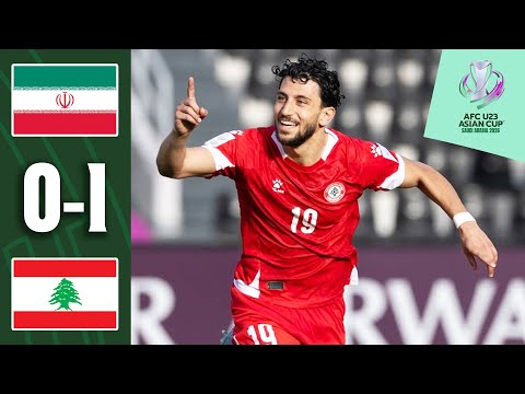 Team Melli waste big chances and crash out! | IR Iran - Lebanon | Highlights | AFC U23 Asian Cup™