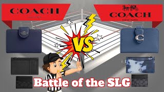 Coach Outlet Wallet Comparison | Outlet versus Retail | Battle of the SLG