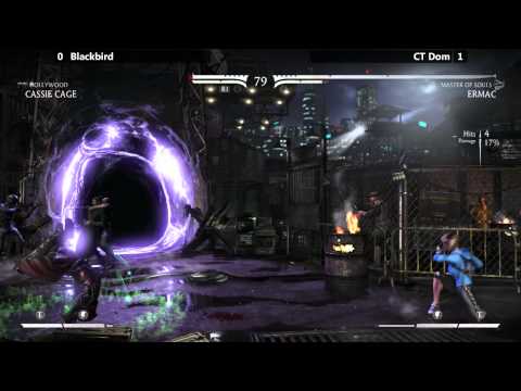 MKX @ Resistance 4 - Blackbird (Cassie Cage) vs CT Dom (Ermac) [720p/60fps]
