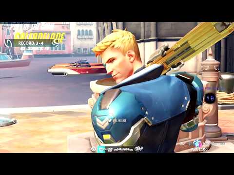 GALE INSANE NANO SOLDIER 76! 45 ELIMS! [ OVERWATCH SEASON 18 TOP 500 ]