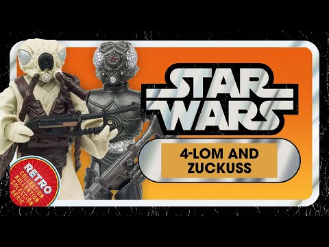 Star Wars Bring Home The Galaxy | Retro Collection | 4-LOM and Zuckuss