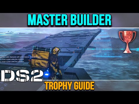 Master Builder Trophy Guide Death Stranding 2