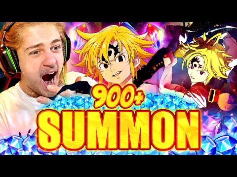 I'M SCREAMING LIKE A CRAZY FOR ASSAULT MODE🔥🔥! 900+ GEMS SUMMONS! - Seven Deadly Sins Grand Cross...