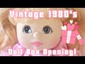 NOSTALGIC Vintage Doll BOX OPENING 1980 S My Child Doll