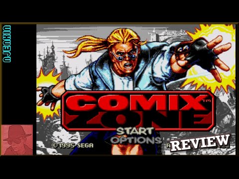 Comix Zone - SEGA Genesis / Mega Drive - with Commentary !!