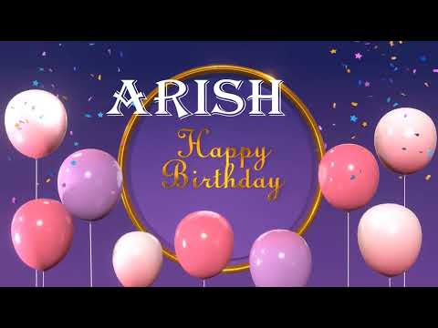 arish Birthday Song | Birthday Song arish| Happy Birthday arish |   @birthdaysongwithnames ​