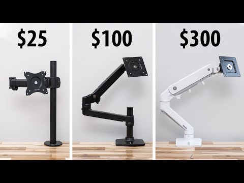 $25 vs. $300 Monitor Arm - What Stands Do I Recommend? Video