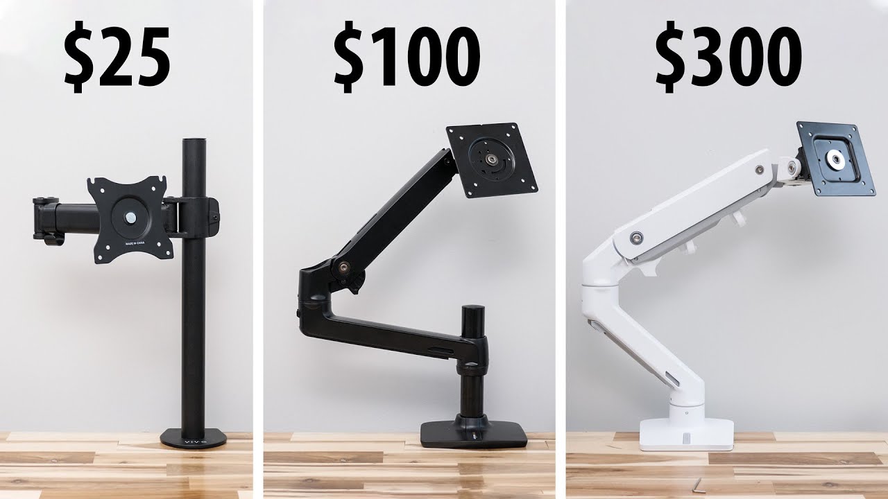 $25 vs. $300 Monitor Arm - What Stands Do I Recommend