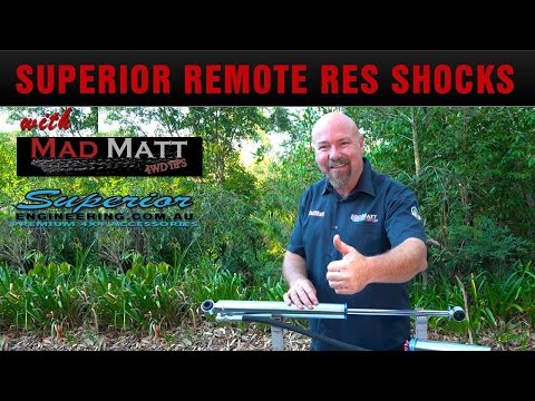 Superior Engineering Remote Reservoir Shock Absorber Review by MadMatt 4WD