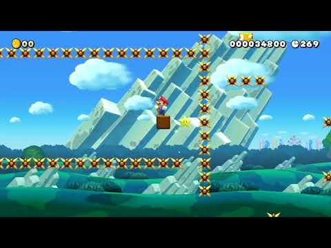 Super Mario Maker 2 Course Maker: Stage of Spike Traps. Stage Clear #mario #supermariomaker2