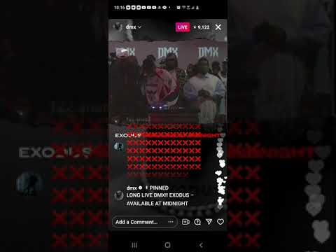 DMX album release live party ig. hosted by swiss beats.