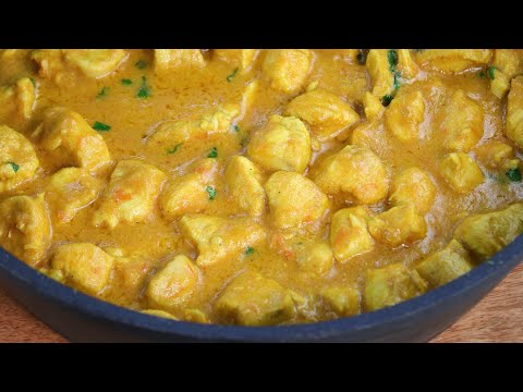 Chicken curry, quick to make & very tasty