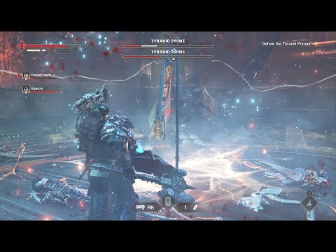 Space Marine 2 - Tyranid Prime Boss Fight on Absolute Difficulty