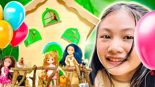 Birthday party at Bug's Treehouse ! Barbie storytime 🍰