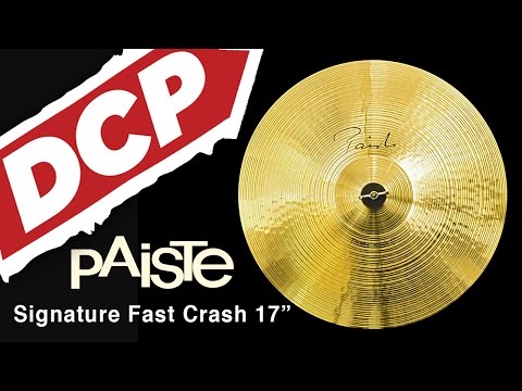 Paiste Signature Fast Crash Cymbal 17" image 3