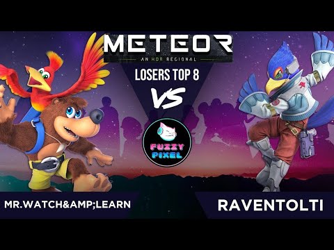 Mr.Watch&Learn (Banjo & Kazooie) vs Raventolti (Falco) - Losers Top 8 - METEOR 3