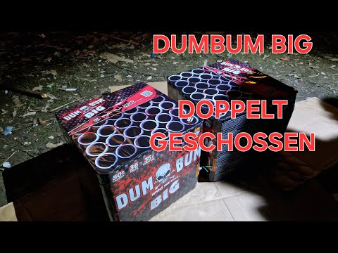 DUMBUM BIG Doppelt geschossen f4 cake Klasek silvester 2024/25 extrem polenböller