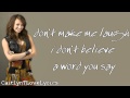 Caitlyn Taylor Love - Shut Up - Lyrics 