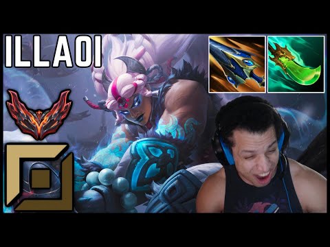 ⚡ Tyler1 CLIMBING IN GRANDMASTERS | Illaoi Top Full Gameplay | Season 14 ᴴᴰ