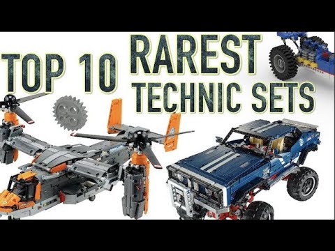 Unlocking LEGO Legends: The 10 Rarest Technic Sets