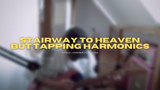 Stairway to heaven but tapping harmonics
