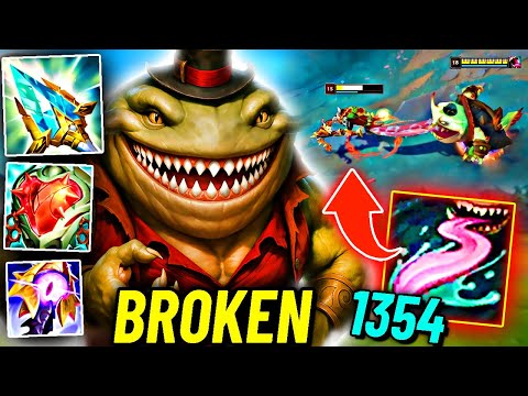 New TAHM KENCH Build is just RIDICULOUS (Scaling HP and AP)