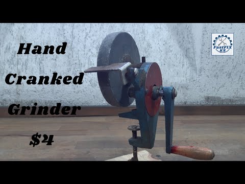 Antique Hand Cranked Grinder - Restoration