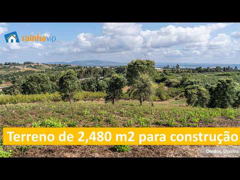 70.000EUR | Terreno para Construção com 2.480 m2 - Usseira, Óbidos – Portugal