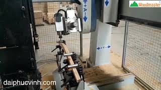Woodmaster. MÁY LÀM MỘNG CNC 5 Trục giá tốt nhất TPHCM