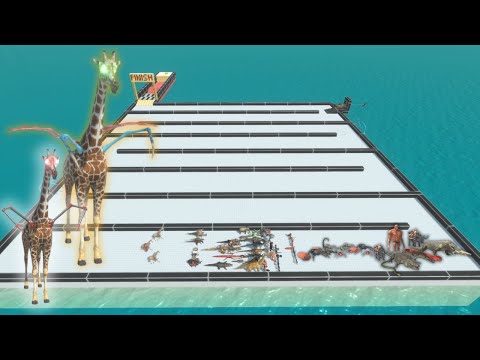 Escape From Alien Giraffe Wild - White Box Arena - Last Survivor -  Animal Revolt Battle