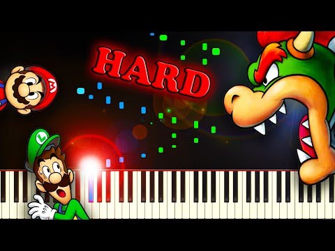 In The Final (from Mario & Luigi: Bowser's Inside Story) - Piano Tutorial