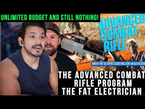 America's $300 Million Sci-Fi Arsenal - The Advanced Combat Rifle Program | CG reacts