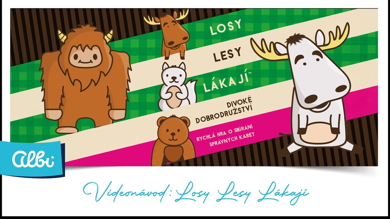 Albi - Losy, lesy, lákají - slovenský videonávod
