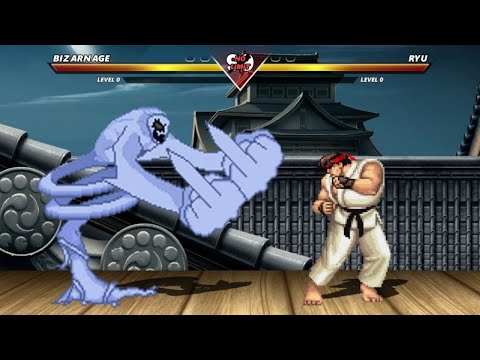 Bizarnage Vs Ryu - Highest Level Incredible Epic Fight!