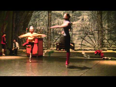 Ekaterina y Rada. FOUETTES ballet. Stage COMPAC Gran Vía