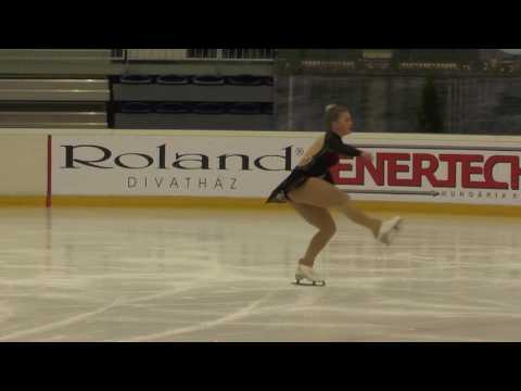 2016 Santa Claus Cup: Vivien NOVÉ (HUN) - FS Junior LADIES - Short program